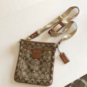Coach cross body purse